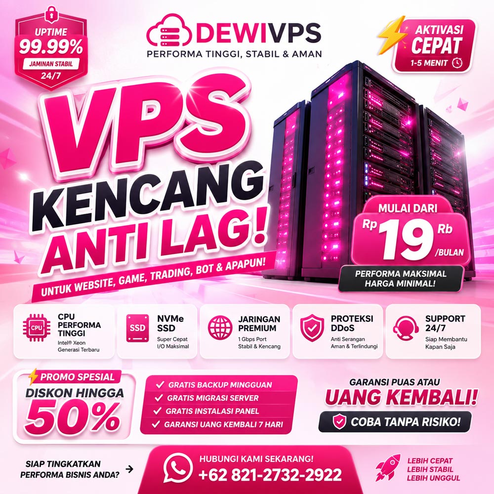 Poster Promo DEWIVPS